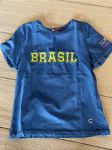 TSHIRT BRASIL AMARELA