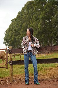 JAQUETA ULTIMO FLY (ESTAMPA NAVAJO)