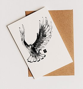 Cartão postal - Falcão