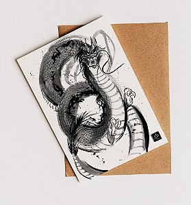 Cartão postal - Dragão