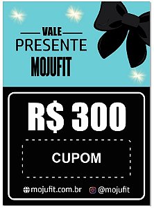 VALE PRESENTE R$300,00