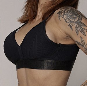 Top Jacquard Black