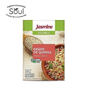 Grãos De Quinoa Orgânico 200g -Jasmine