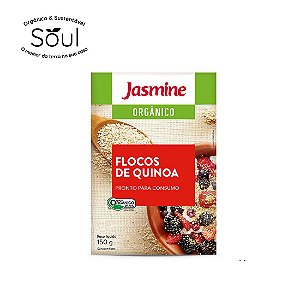 Flocos de Quinoa Orgânico 150g - Jasmine