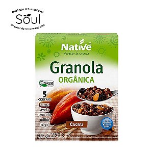 Granola - Orgânico Native Sabor Cacau 250g