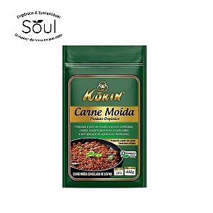 Carne Moída Bovina - Korin - Orgânico - 400g