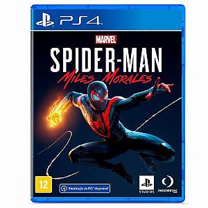 JOGO SPIDER-MAN: MILES MORALES PS4 NOVO