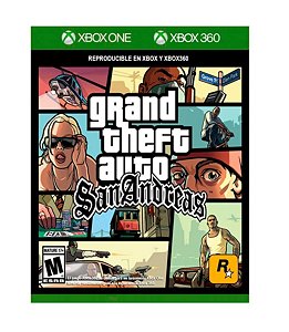 Todos os códigos do GTA San Andreas para Xbox 360