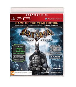 Jogo Seminovo Batman Arkham City Game Of The Year Edition PS3