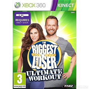 JOGO KINECT THE BIGGEST LOSER: ULTIMATE WORKOUT XBOX 360 USADO