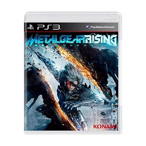 JOGO METAL GEAR RISING REVENGEANCE PS3 USADO