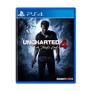 JOGO UNCHARTED 4: A THIEF'S END (CAPA MOLE) PS4 USADO