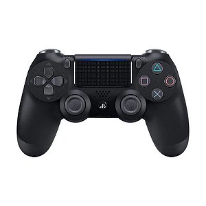 CONTROLE SONY DUALSHOCK 4 PRETO NOVO