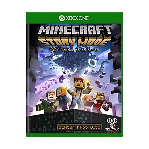 JOGO MINECRAFT: STORY MODE XBOX ONE USADO