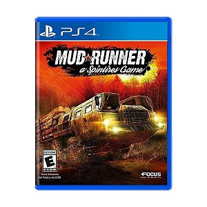 JOGO MUD RUNNER: A SPINTIRES GAME PS4 USADO