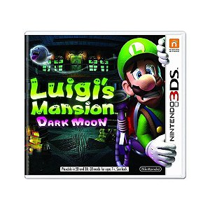 JOGO LUIGI'S MANSION: DARK MOON NINTENDO 3DS USADO