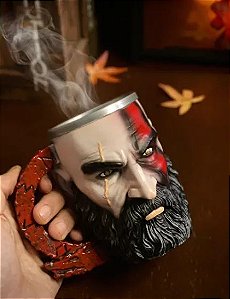 CANECA 3D KRATOS: GOD OF WAR RAGNAROK