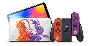 CONSOLE NINTENDO SWITCH OLED POKÉMON SCARLET & VIOLET NOVO