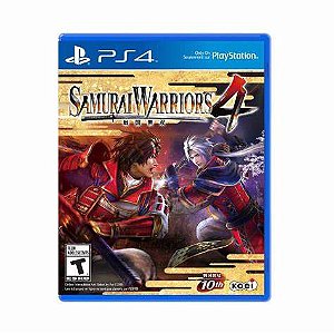 JOGO SAMURAI WARRIORS 4 PS4 USADO