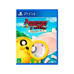 JOGO ADVENTURE TIME: AS INVESTIGAÇÕES DE FINN E JAKE PS4 USADO