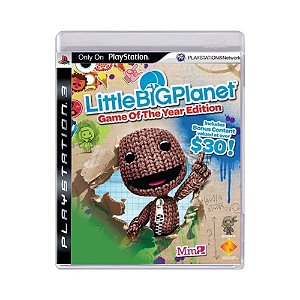JOGO LITTLE BIG PLANET: GAME OF THE YEAR EDIDION PS3 USADO