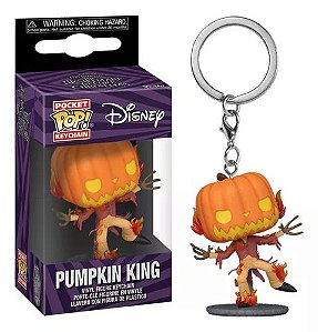 FUNKO POP! CHAVEIRO DISNEY: PUMPKIN KING NOVO