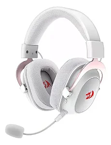HEADSET GAMER REDRAGON ZEUS PRO BRANCO NOVO