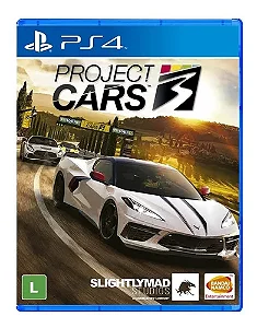 JOGO PROJECT CARS 3 PS4 USADO