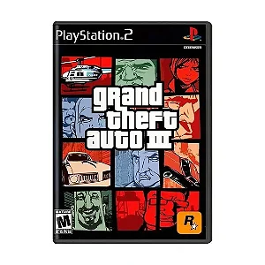 JOGO GTA III PS2 USADO