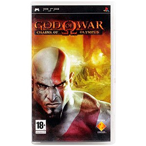 JOGO GOD OF WAR CHAINS OF OLYMPUS PSP USADO