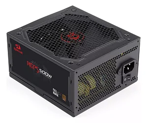 FONTE GAMER REDRAGON RGPS-500 WATTS 80 PLUS PRETO NOVO