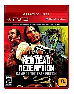 JOGO RED DEAD REDEMPTION: GAME OF THE YEAR EDITION PS3 NOVO