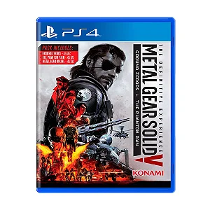 JOGO METAL GEAR SOLID V: THE DEFINITIVE EXPERIENCE PS4 USADO