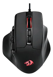 MOUSE GAMER REDRAGON AATROX PRETO M811-RGB NOVO