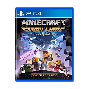 JOGO MINECRAFT STORY MODE: A TELLTALE GAMES SERIES PS4 USADO