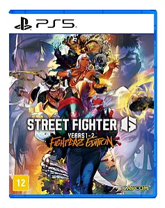 JOGO STREET FIGHTER 6 YEARS 1-2 FIGHTERS EDITION PS5 NOVO