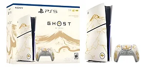 CONSOLE PLAYSTATION 5 MIDIA FISICA EDIÇÃO GHOST OF YOTEI 1TB NOVO