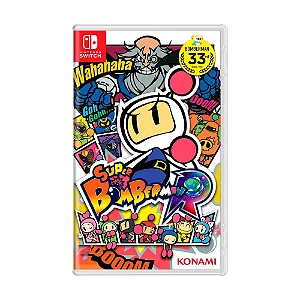 JOGO SUPER BOMBERMAN NINTENDO SWITCH USADO