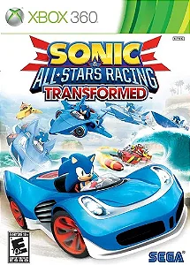 JOGO SONIC ALL-STAR RACING TRANSFORMED XBOX 360 USADO