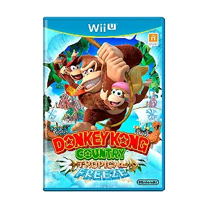 JOGO DONKEY KONG COUNTRY TROPICAL FREEZE NINTENDO WII U USADO