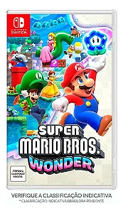 JOGO SUPER MARIO BROS. WONDER NINTENDO SWITCH USADO