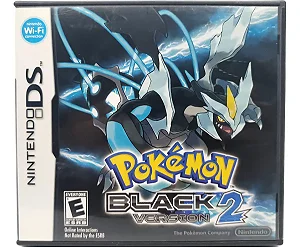 JOGO POKEMON BLACK VERSION 2 NINTENDO DS USADO