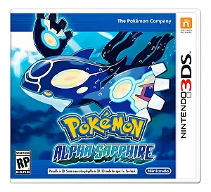 JOGO POKEMON ALPHA SAPPHIRE NINTENDO 3DS USADO