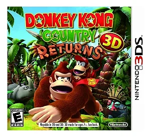 JOGO DONKEY KONG COUNTRY RETURNS 3D NINTENDO 3DS USADO