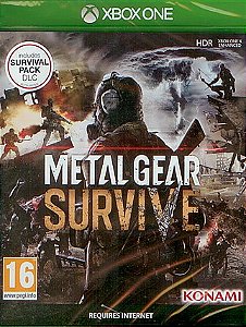 JOGO METAL GEAR SURVIVE XBOX ONE USADO