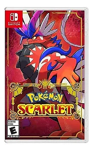 JOGO POKÉMON SCARLET NINTENDO SWITCH USADO