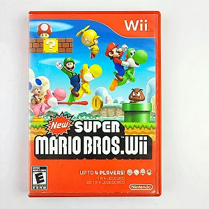 JOGO NEW SUPER MARIO BROS NINTENDO WII USADO