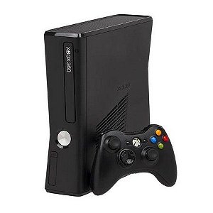 CONSOLE XBOX 360 SLIM DESTRAVADO 4GB USADO