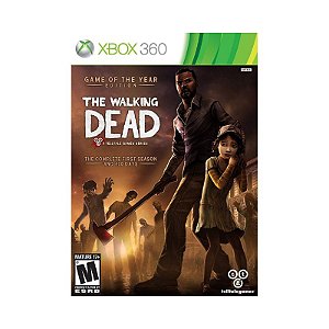 JOGO THE WALKING DEAD: THE COMPLETE FIRST SEASON XBOX 360 USADO