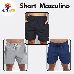 Short Masculino Liso